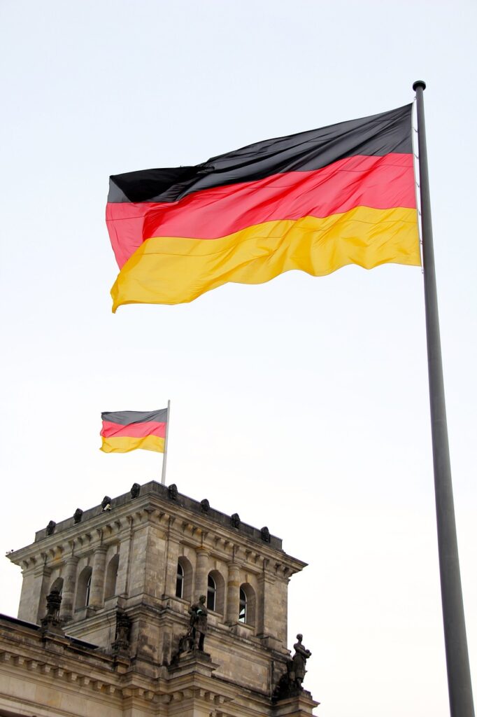 berlin, flag, germany