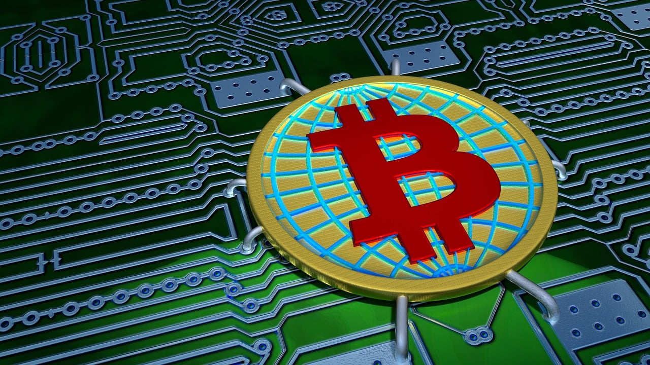 bitcoin, digital, electronics