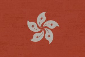 hong kong flag, banner, flag