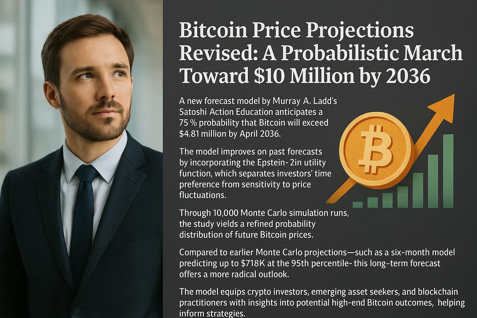 Bitcoin Price Projections Revised: A Probabilistic March Toward $10 Million  by 2036 - Dzilla Pte. Ltd. - dzilla Wallet, Calculator, Media