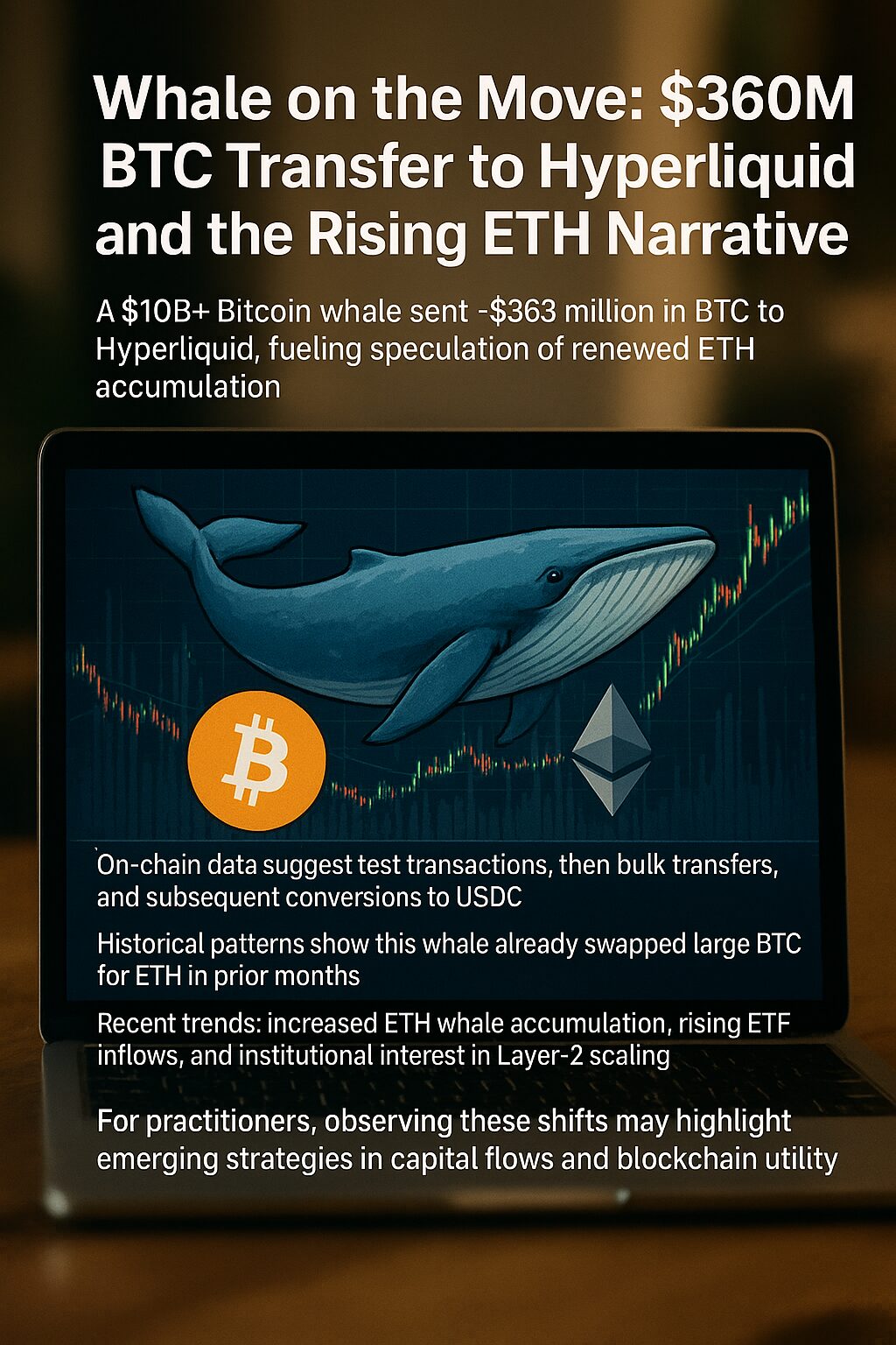 Whale on the Move: $360M BTC Transfer to Hyperliquid and the Rising ETH  Narrative” - Dzilla Pte. Ltd. - dzilla Wallet, Calculator, Media
