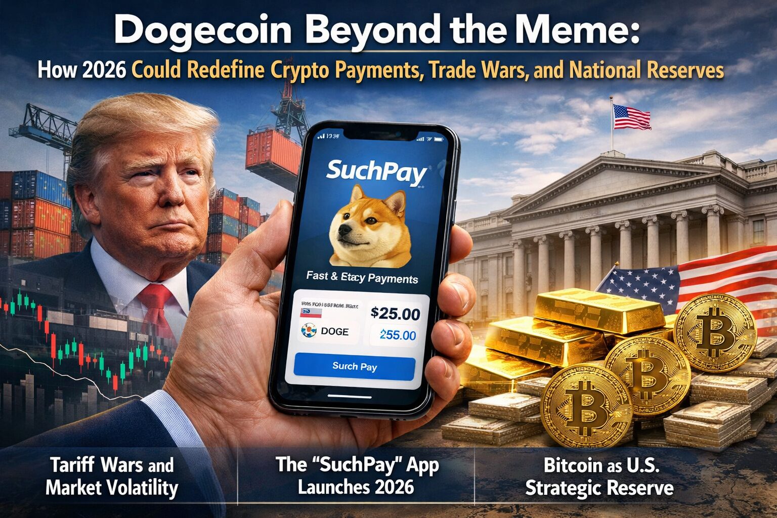 Dogecoin Beyond the Meme: How 2026 Could Redefine Crypto Payments, Trade  Wars, and National Reserves - Dzilla Pte. Ltd. - dzilla Wallet, Calculator,  Media