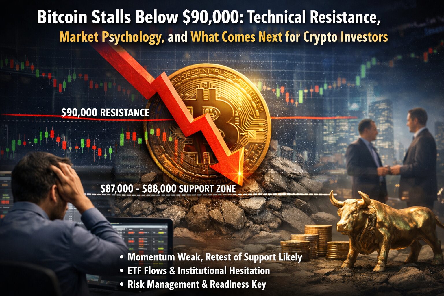 ＜Market Analysis＞ Bitcoin Stalls Below $90,000: Technical Resistance ...