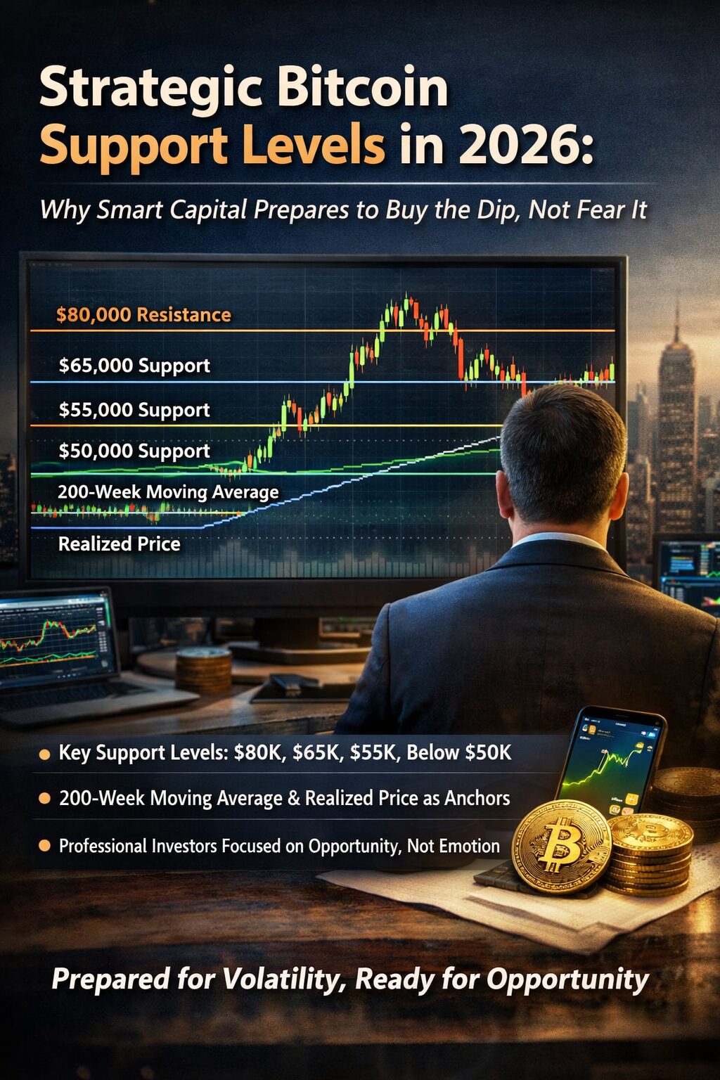 Strategic Bitcoin Support Levels in 2026 : Why Smart Capital Prepares to  Buy the Dip, Not Fear It** - Dzilla Pte. Ltd. - dzilla Wallet, Calculator,  Media