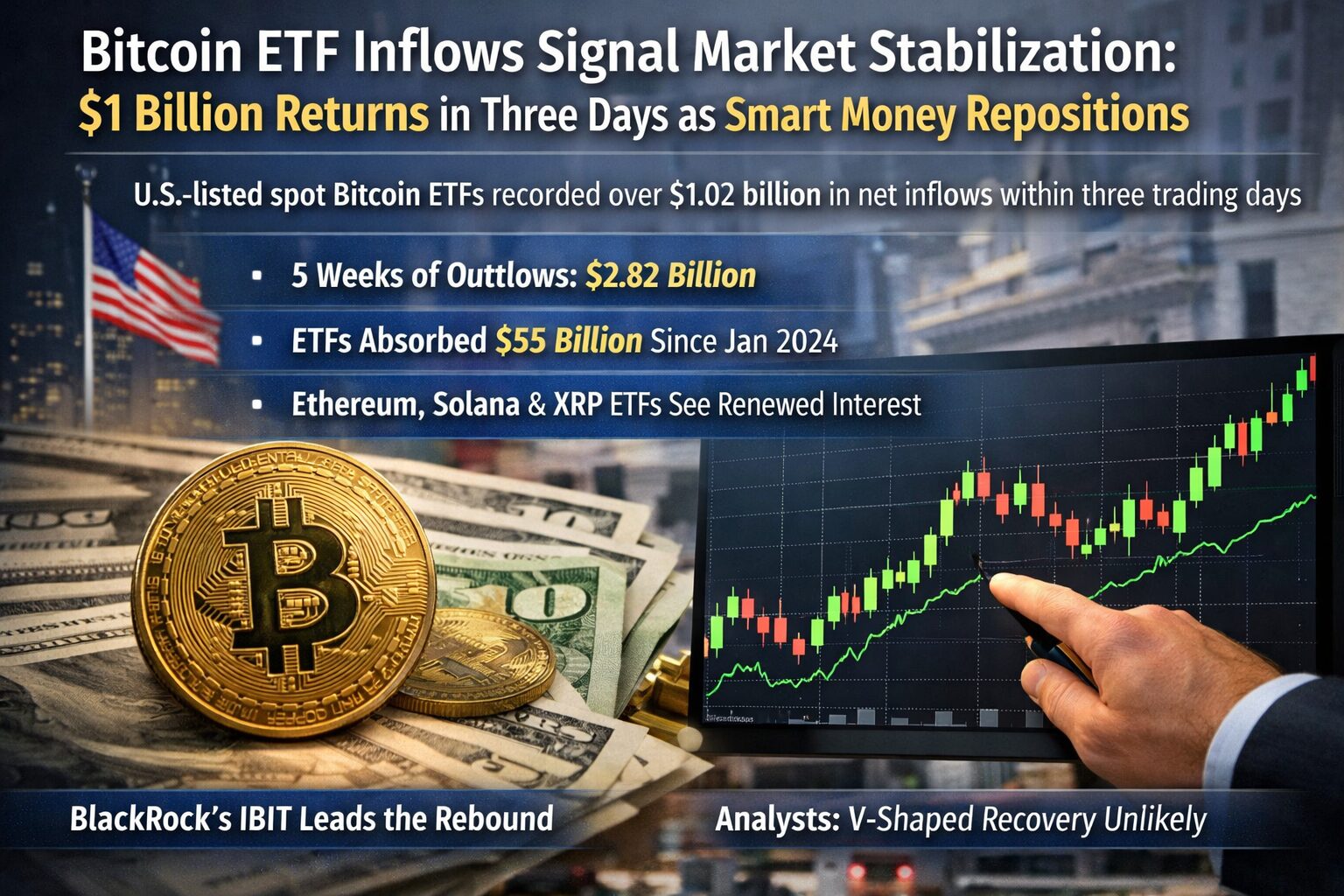 Bitcoin ETF Inflows Signal Market Stabilization: $1 Billion Returns in ...