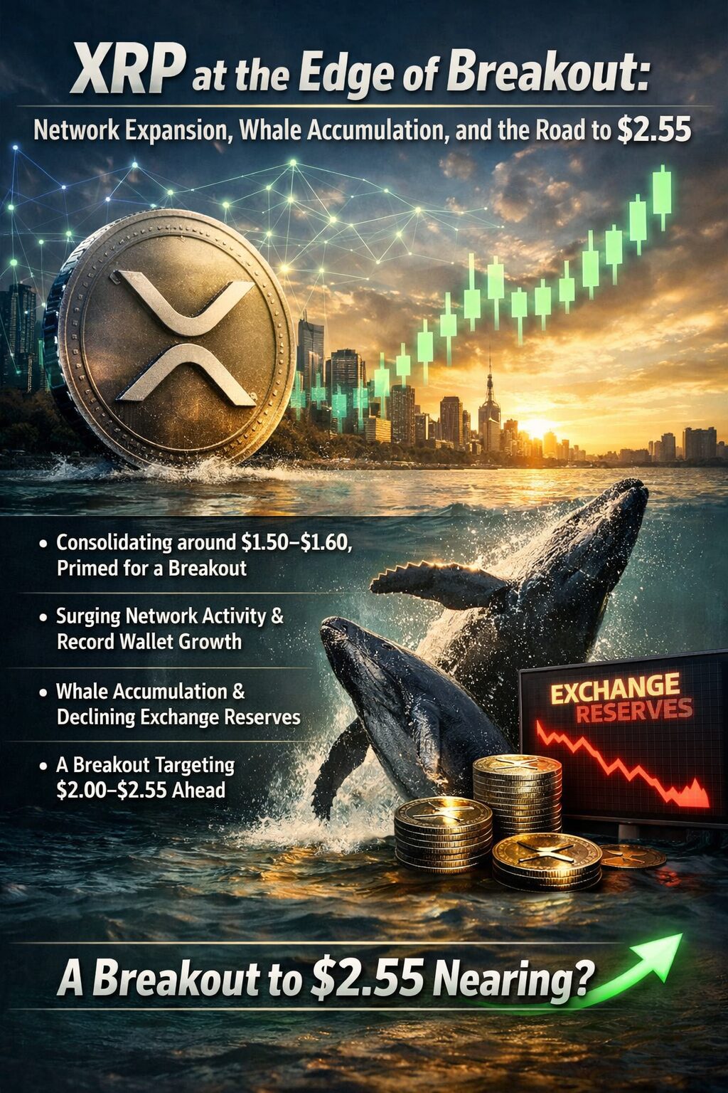 XRP at the Edge of Breakout: Network Expansion, Whale Accumulation, and ...