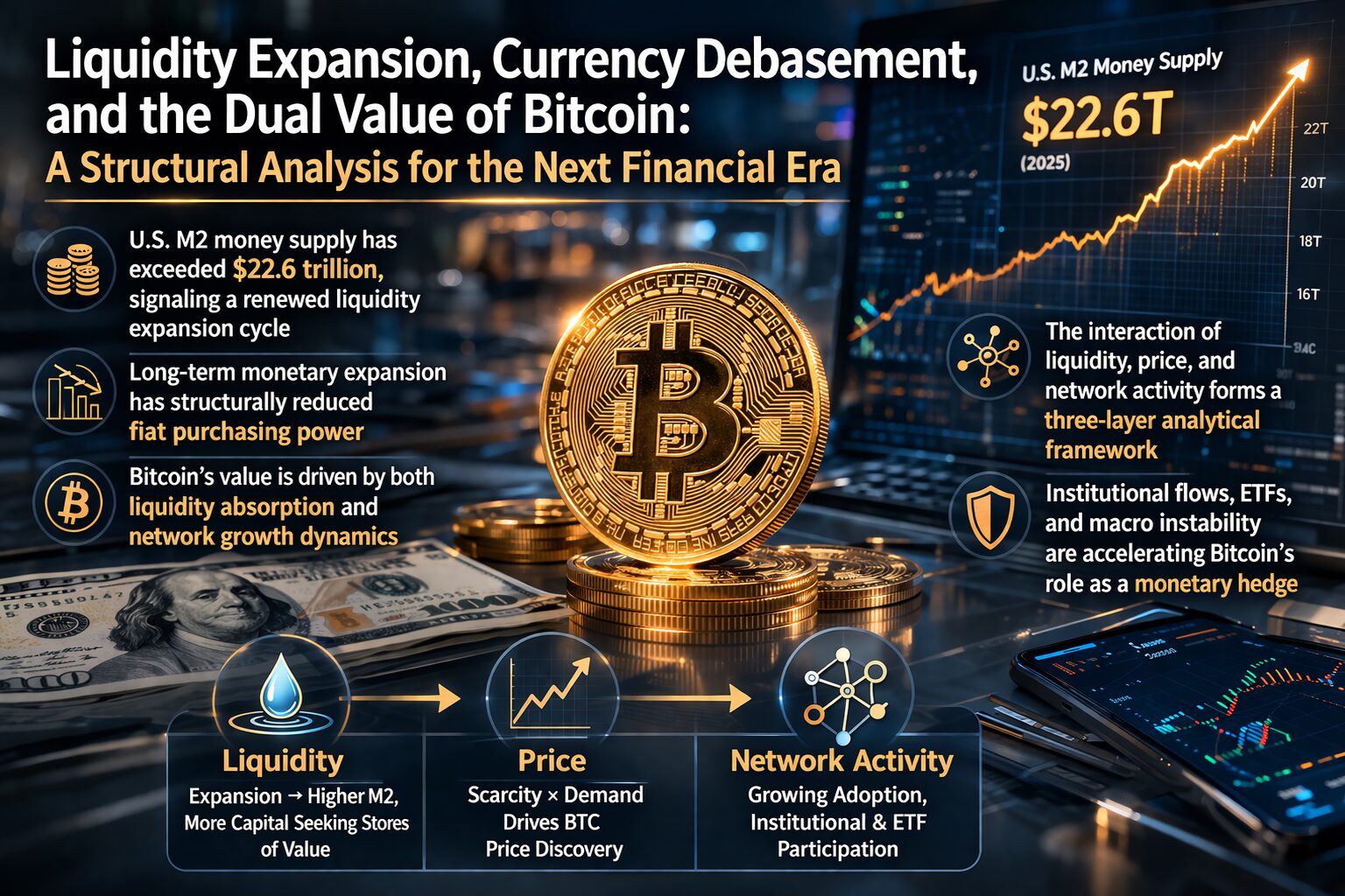 Liquidity Expansion, Currency Debasement, and the Dual Value of Bitcoin ...