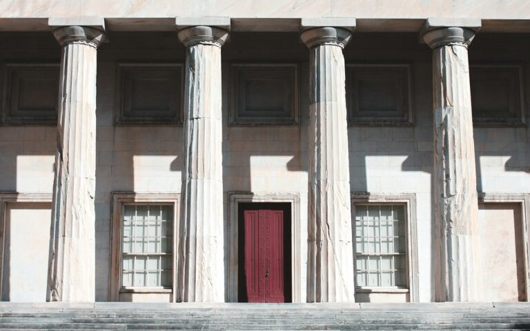 brown wooden door