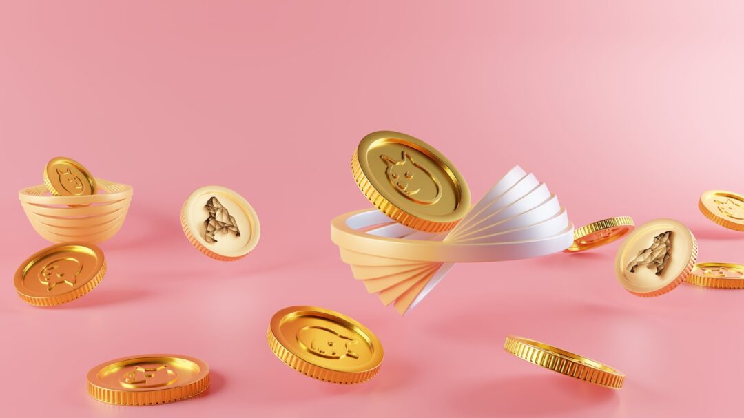 a group of coins