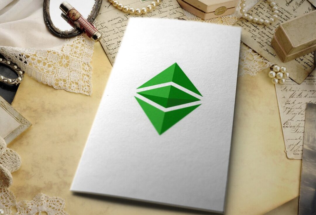 Ethereum Classic Wallpaper - Emerald Design