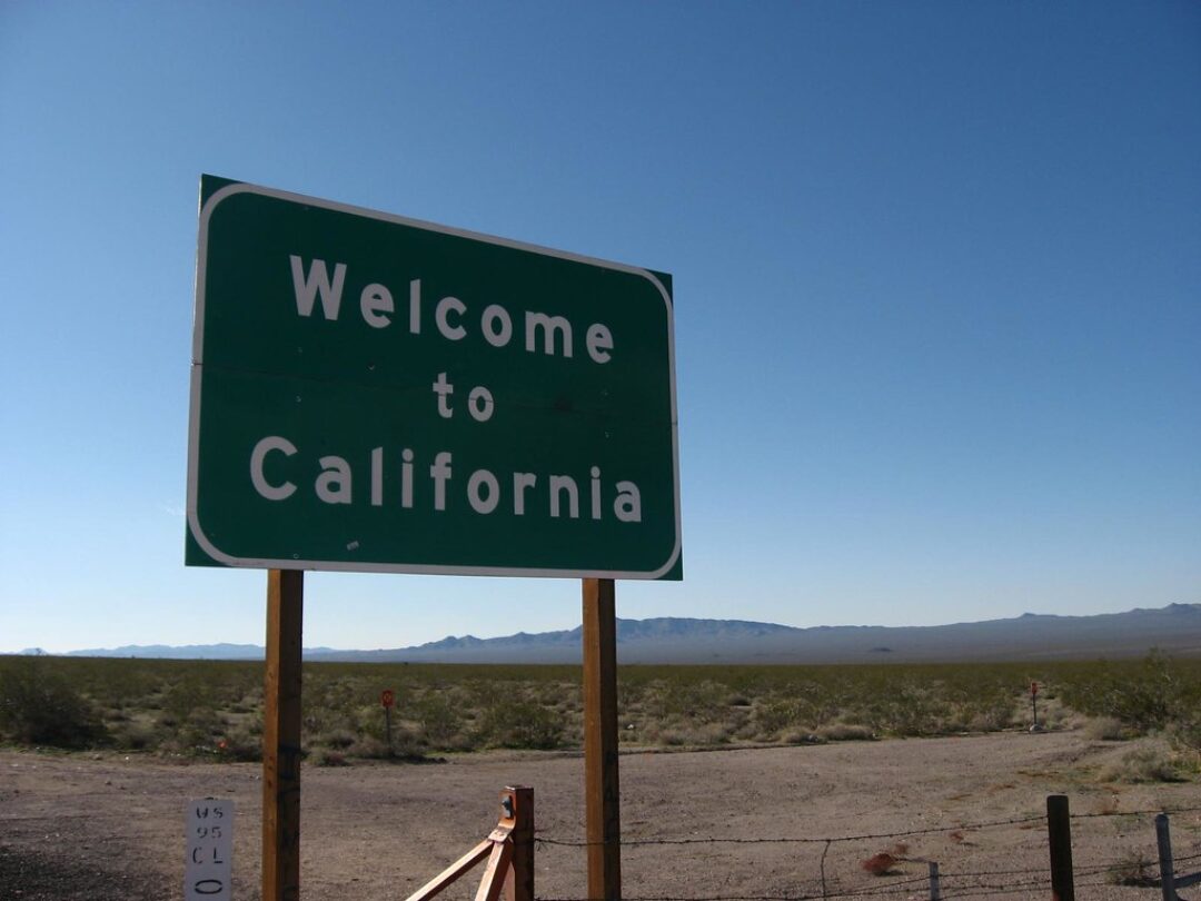 Welcome to California, Nevada-California Border, U.S. 95