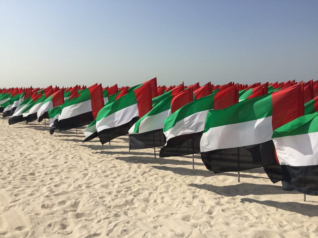 Emirati Flags for UAE National Day, Dubai